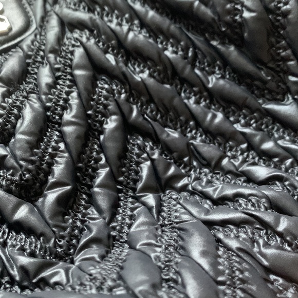 Coach Quilted Chevron Sophia Madison Nylon Satchel - Picture 14 of 15